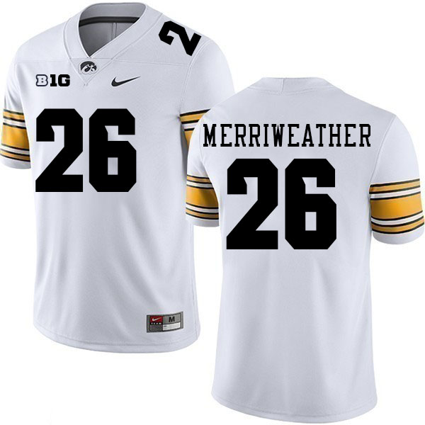 Kaevon Merriweather Iowa Jersey,University Of Iowa Hawkeyes Fotoball Uniforms,Jersey,Gears-White